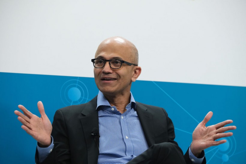 Volkswagen And Microsoft CEOs Hold 
