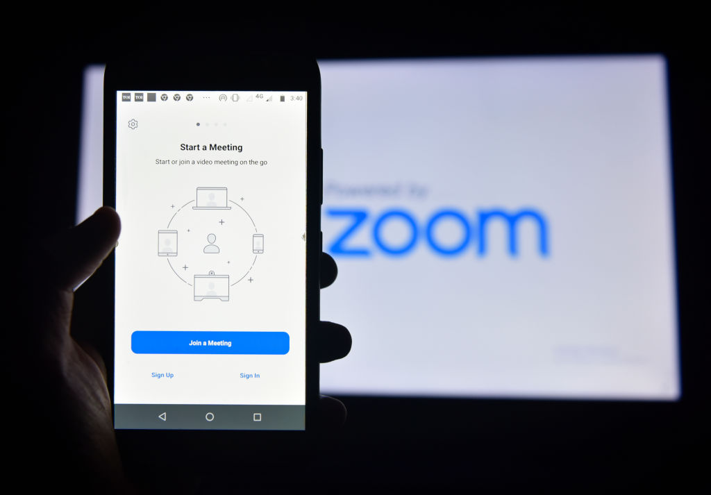 how to share screen on zoom from phone