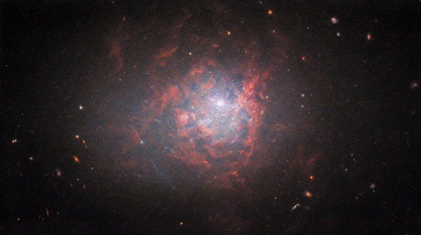 NASA’s Hubble Images Captures The Dwarf Galaxy; The Galactic Oddball