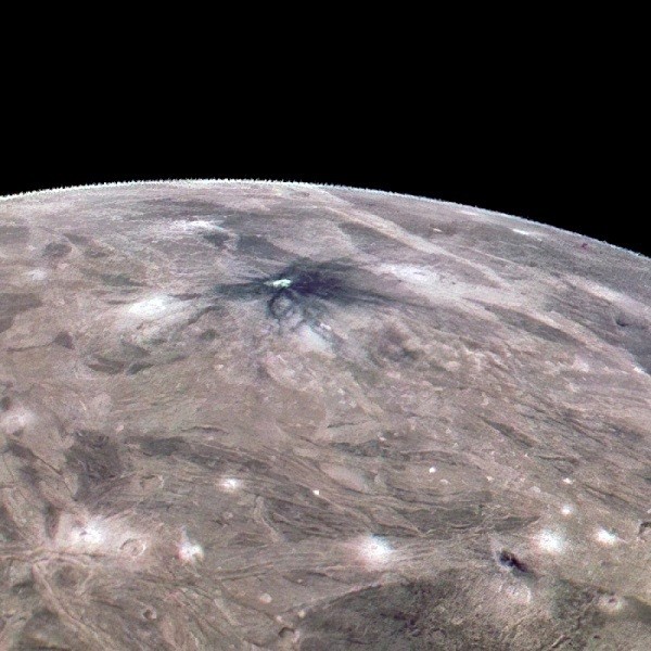 NASA Juno Spacecraft Captures Photos Of Jupiter's Moon: A Huge Crater Spotted on Ganymede