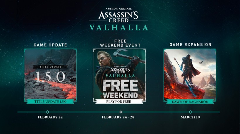 Assassin's Creed Valhalla Roadmap 2022