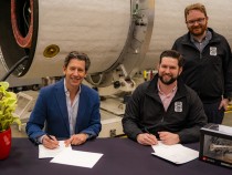 Virgin Orbit Space Forge agreement signing