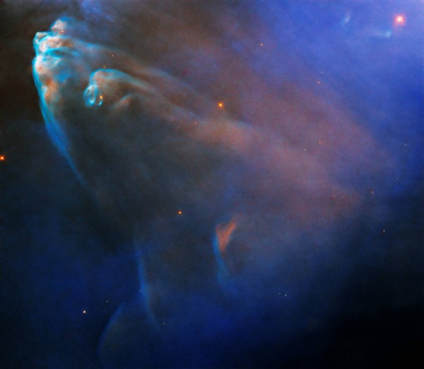 #SpaceSnap: imagen del telescopio espacial Hubble de nubes de gas dentro de NGC 1977 en la nebulosa Running Man