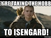 LOTR legolas meme Isengard