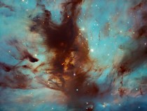 #SpaceSnap: Hubble Space Telescope's Photo of the Hear of the Flame Nebula