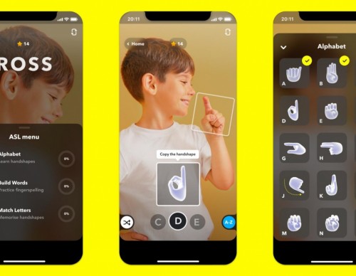 Snapchat ASL learning lens