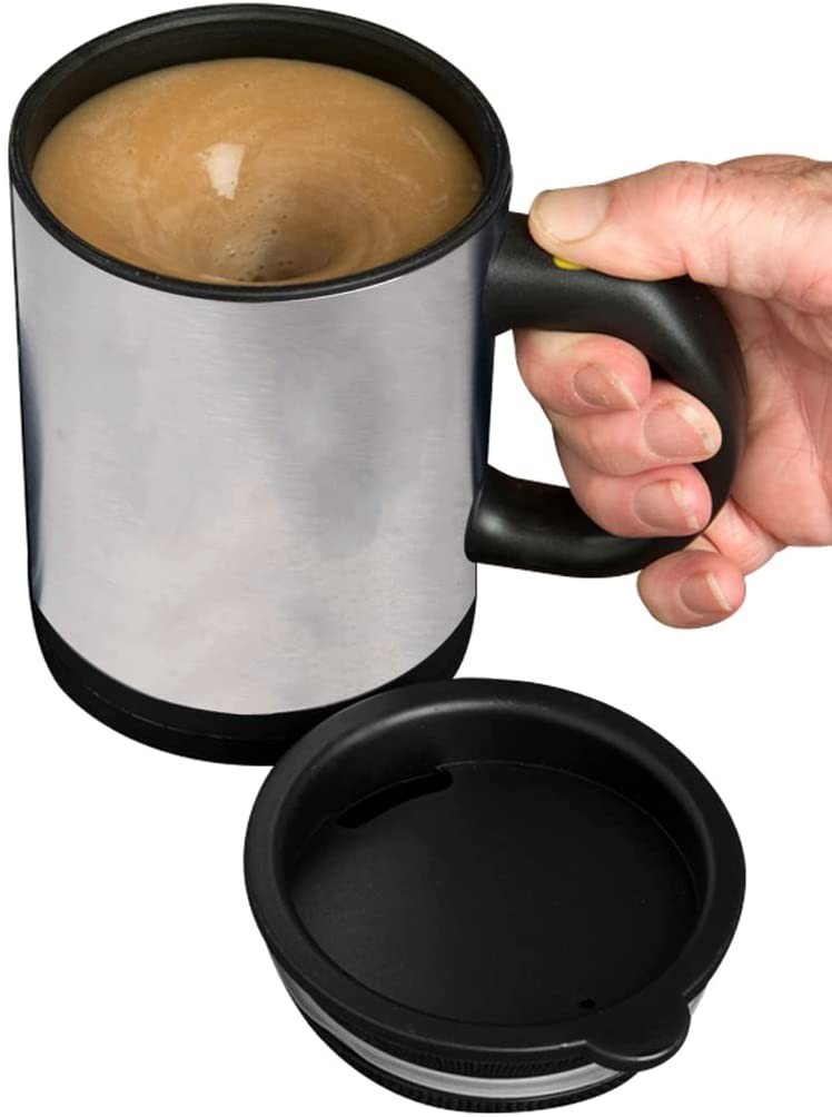 Evelots Self-Stirring Mug