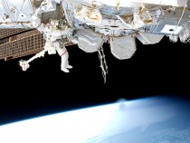 The International Space Station's New Robotic Arm Flexes in Space for the First Time