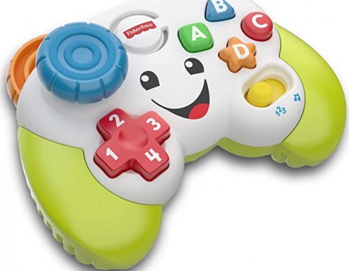 Fisher-Price game controller baby toy