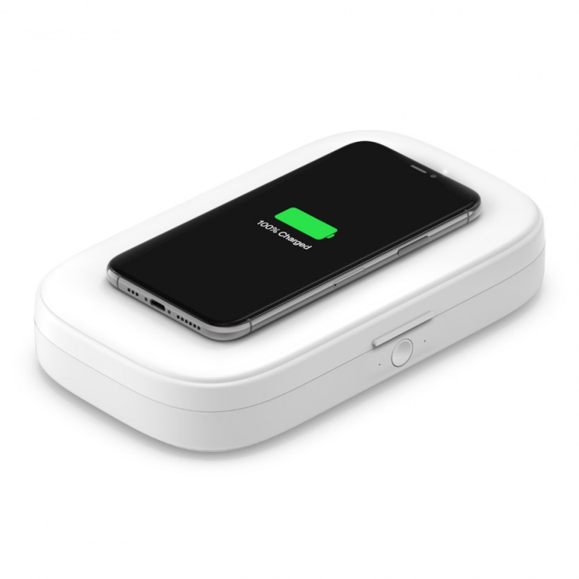 Belkin wireless charger and UV sanitizer