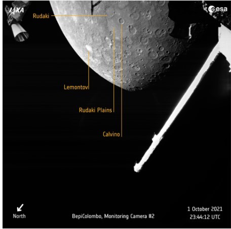#SpaceSnap: BepiColombo’s First Shots of Mercury
