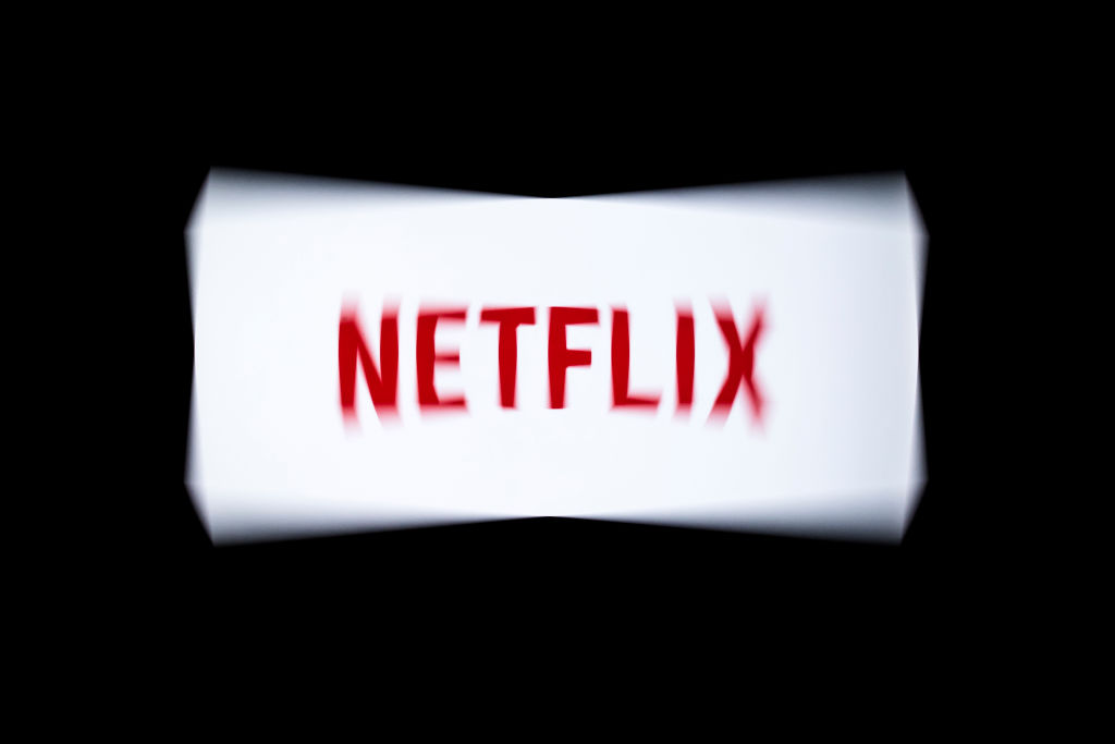 Netflix distorted logo
