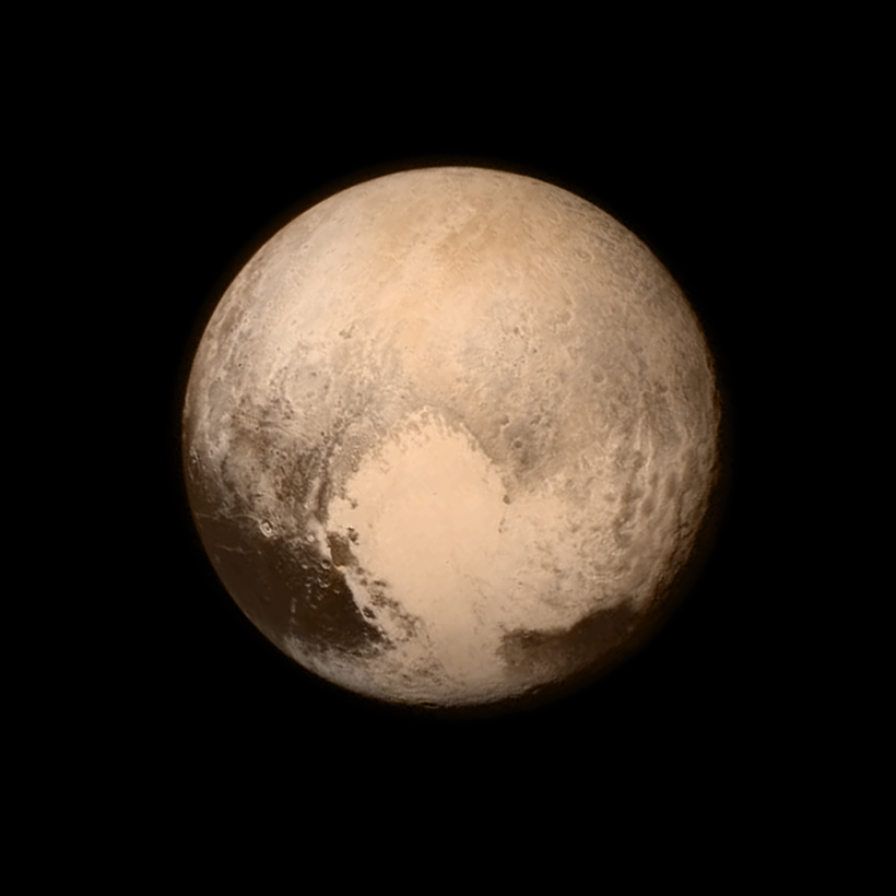 Pluto's big heart