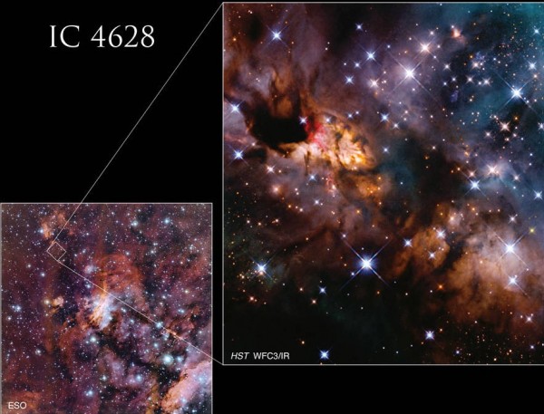 #SpaceSnap: La foto del Telescopio Hubble de la Nebulosa Gamba hace que parezca Navidad en el espacio – Descubre cómo fue capturada