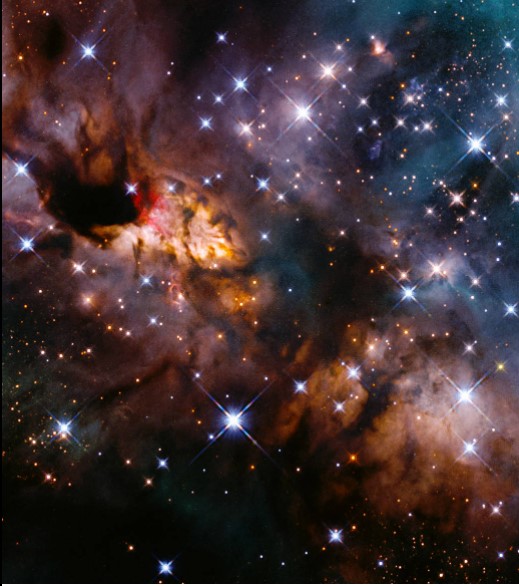 #SpaceSnap: La foto del Telescopio Hubble de la Nebulosa Gamba parece Navidad en el espacio: descubre cómo fue capturada