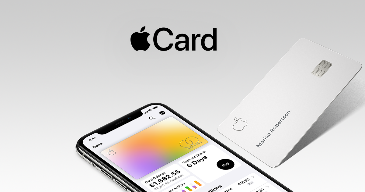 Apple Card promotional picture