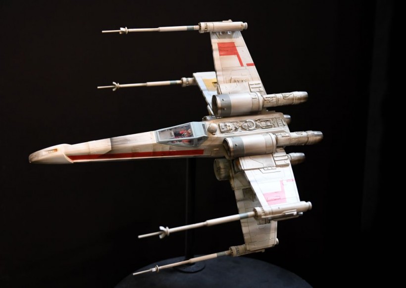 X-wing fighter model