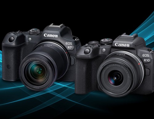 Canon EOS R7 and R10 cameras