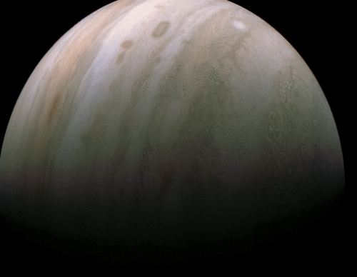 NASA Releases New Jupiter Footage Using Raw Data From the Juno Spacecraft