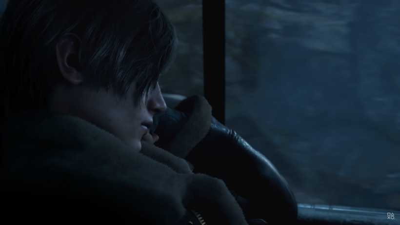 Resident Evil 4 Remake Leon opening scene
