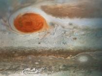 #SpaceSnap Close Up Photos of Jupiter's Great Red Spot Taken by NASA's Juno Spacecraft