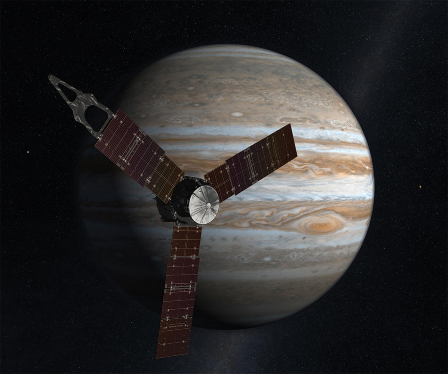 Dane NASA z Juno pokazują, że Jowisz pożerał w przeszłości małe planety