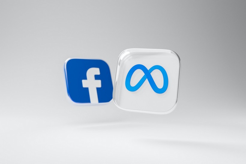 meta and facebook logo