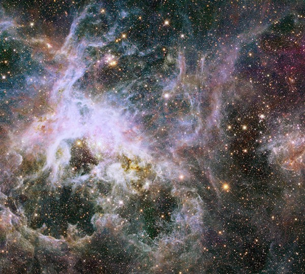 Imagen del Telescopio Espacial Hubble de la Nebulosa de la Tarántula