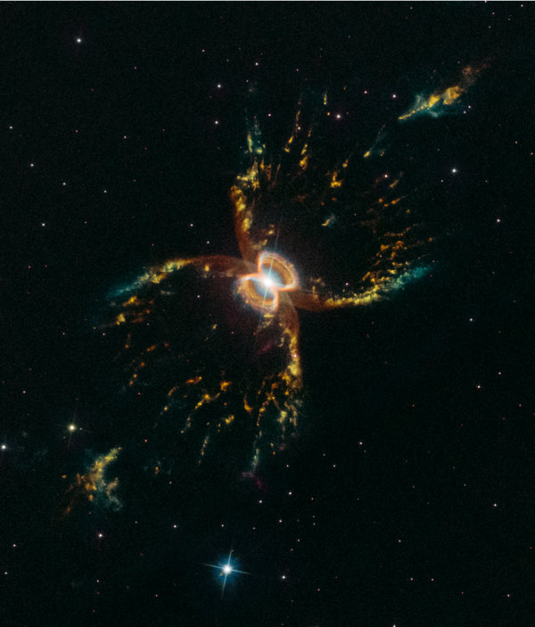 Imagen del Telescopio Espacial Hubble de la Nebulosa del Cangrejo del Sur