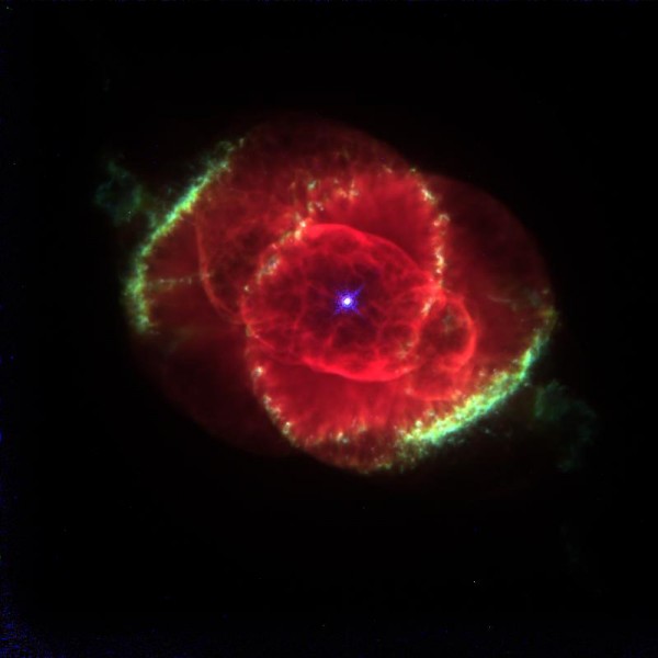 Hubble Space Telescope's Photo of the Cat's Eye Nebula