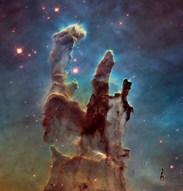 Hubble Space Telescope's Photo of the Eagle Nebula