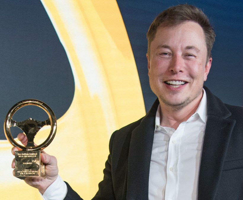 Elon Musk 43rd Goldenes Lenkrad