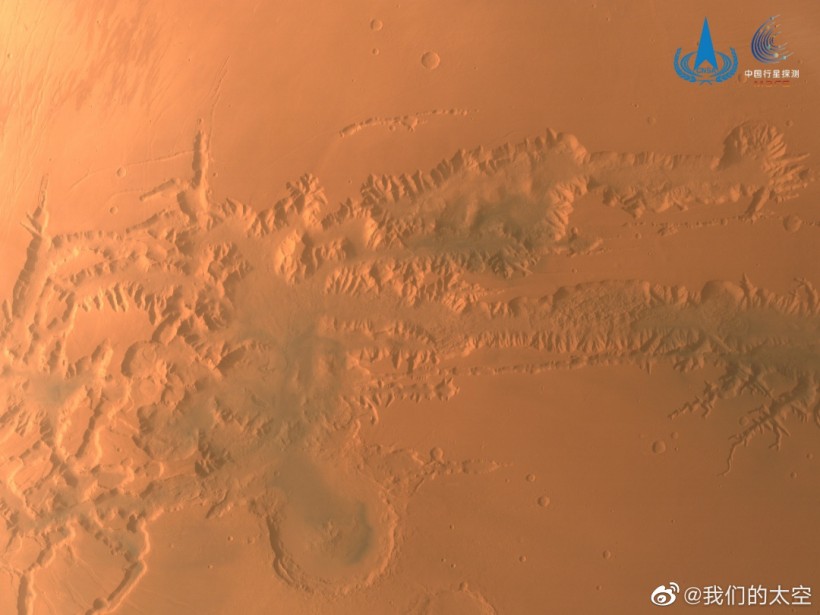 China's Tianwen 1 Mars Orbiter Snaps Stunning Photos After Successfully Mapping the Red Planet