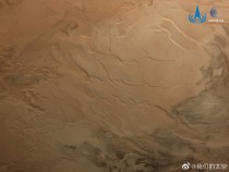 China's Tianwen 1 Mars Orbiter Snaps Stunning Photos After Successfully Mapping the Red Planet