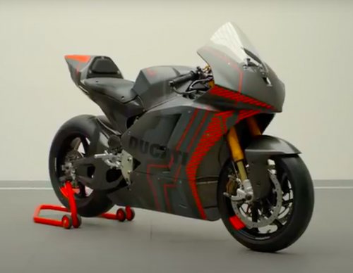 Ducati Reveals Its First Electric Motorcycle