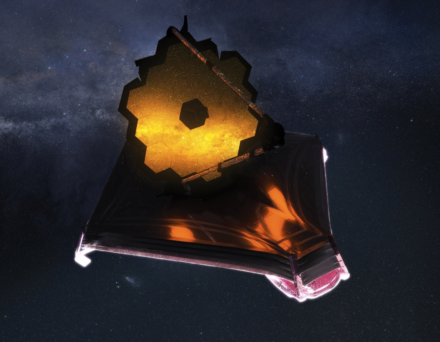 The James Webb Space Telescope Photo Shows Damage Done by a