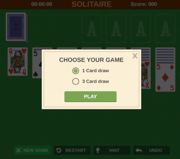 Twenty Solitaire - Play Online