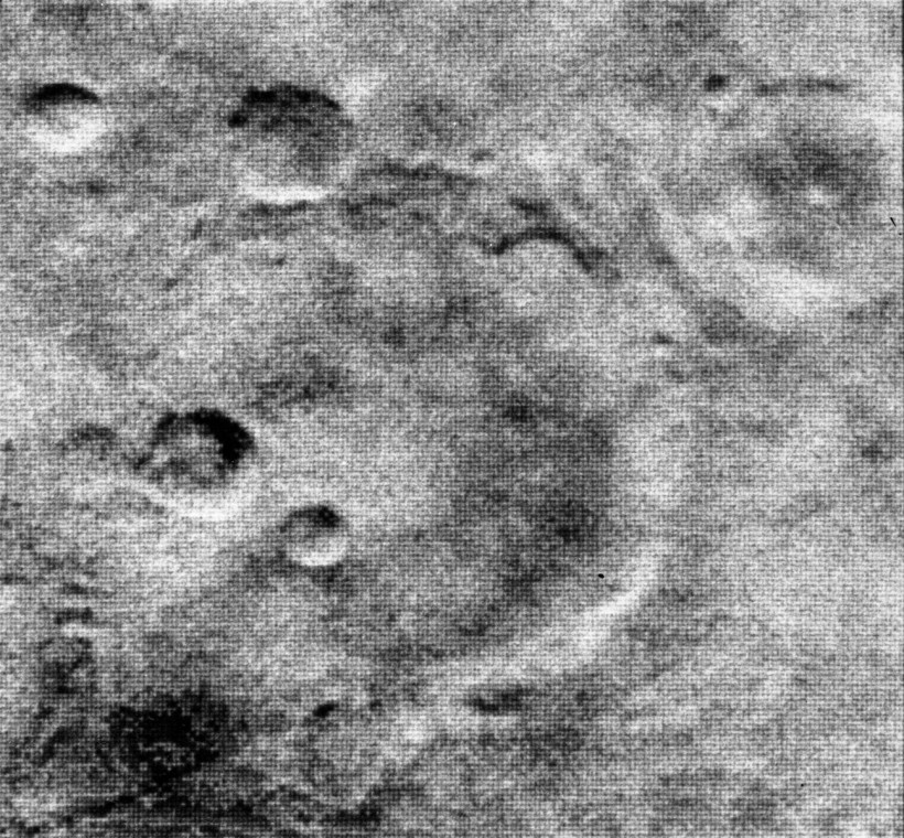 Mariner 4's picture of Mars