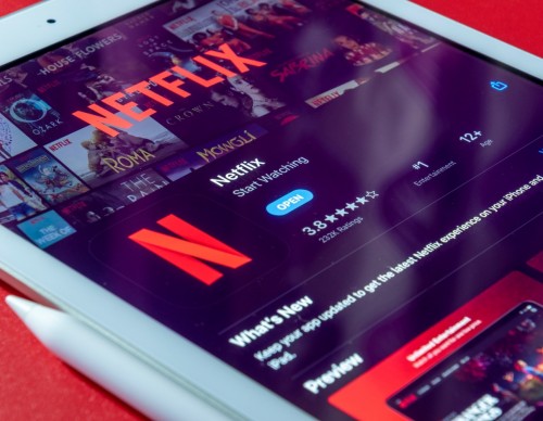 Netflix iOS app store page