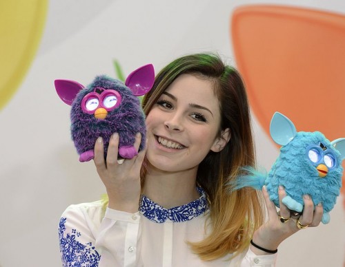 Furby at international toy fair