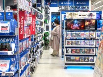PlayStation games shelves