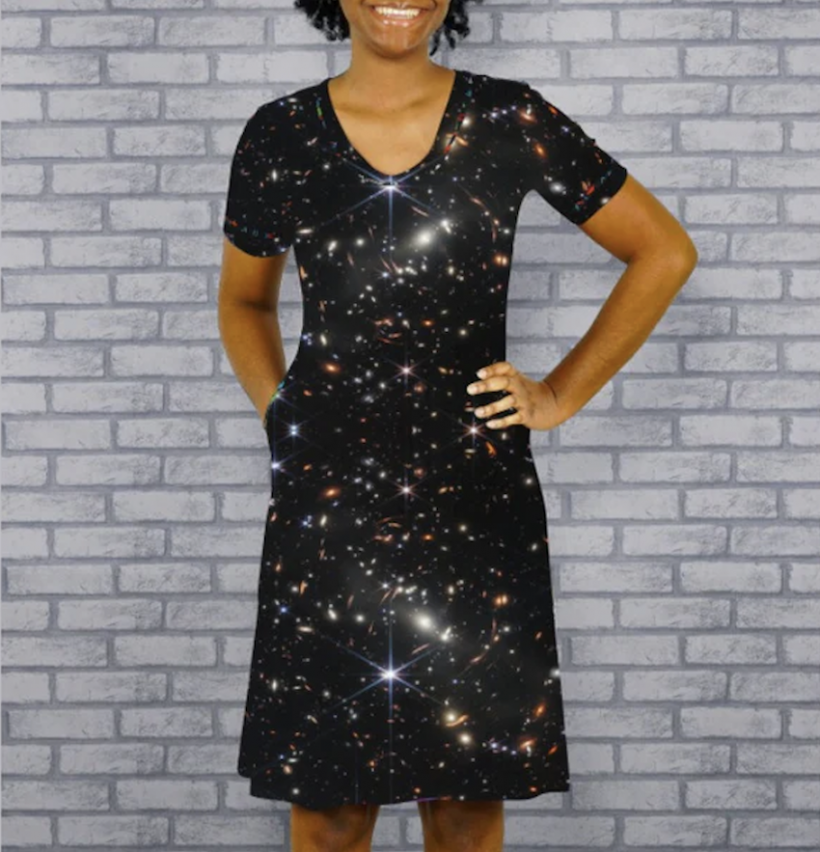 James Webb Space Telescope's 'Webb's First Deep Field' Image Has Been Turned Into a Dress