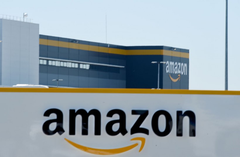 Amazon office with signage
