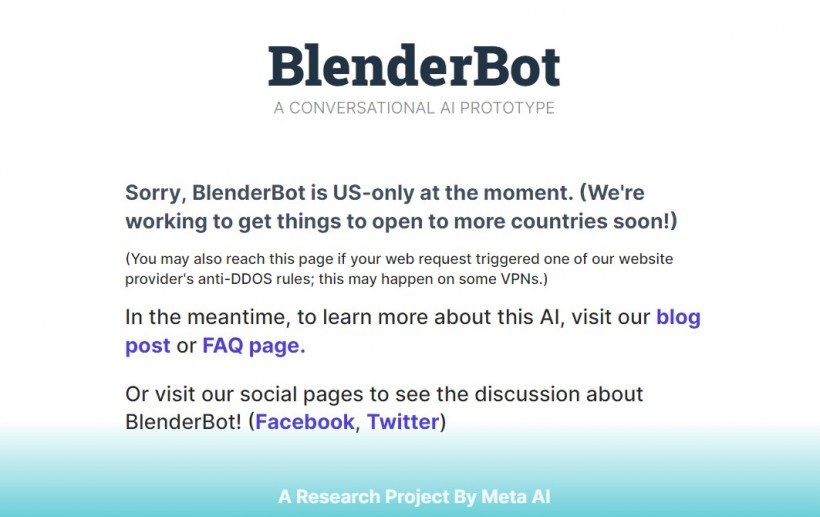 Meta Is Publicly Releasing Its New AI-Powered Chatbot BlenderBot 3 — Here's What You Have to Know