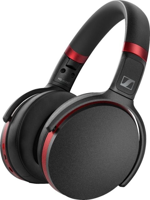Best Buy Anniversary Sales Event 2022 Deals: Sennheiser HD 458BT Wireless Noise Cancelling Headphones (Black / Red)