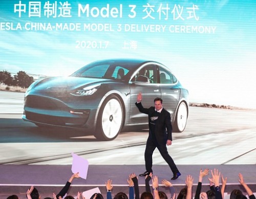Elon Musk Says Tesla Giga Shanghai China Made 1 Million EVs 
