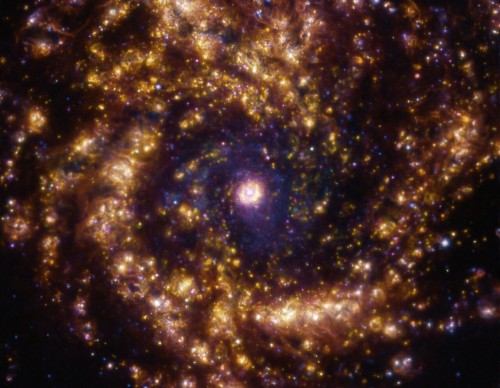 ESO's Very Large Telescope Snaps a Photo of Stellar Nursery Messier 61