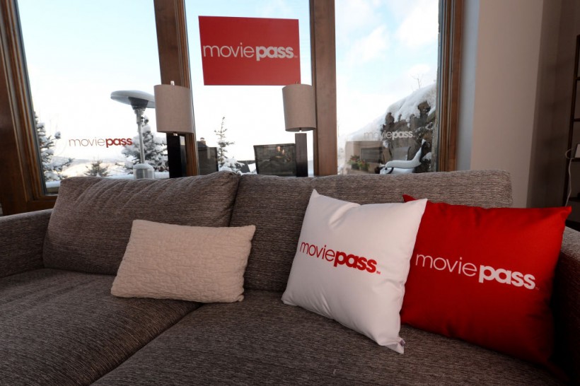 Moviepass pillows and signage