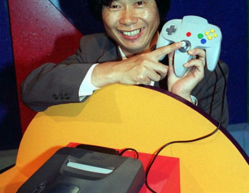 Video game designer, Shigeru Miyamoto from Japan