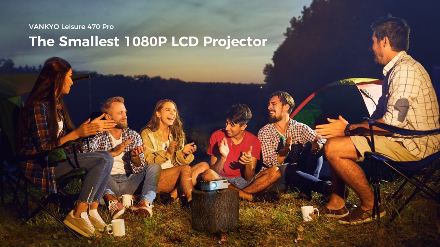 VANKYO Leisure 470 Pro Phone Projector Native 1080P 5G WiFi